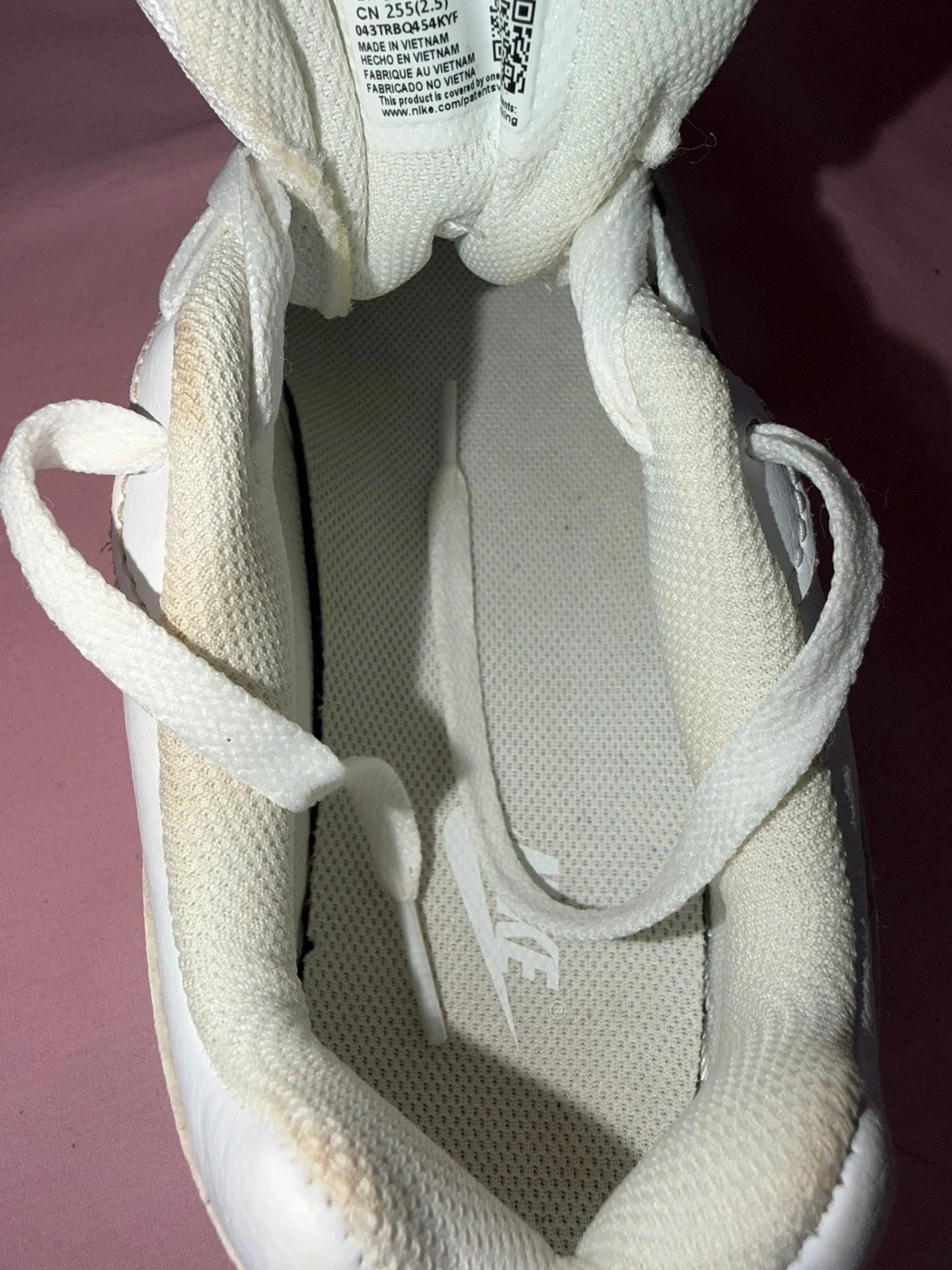 Nike Court Vision Low Next Nature blancas T. 40,5 Excelente estado – photo 7